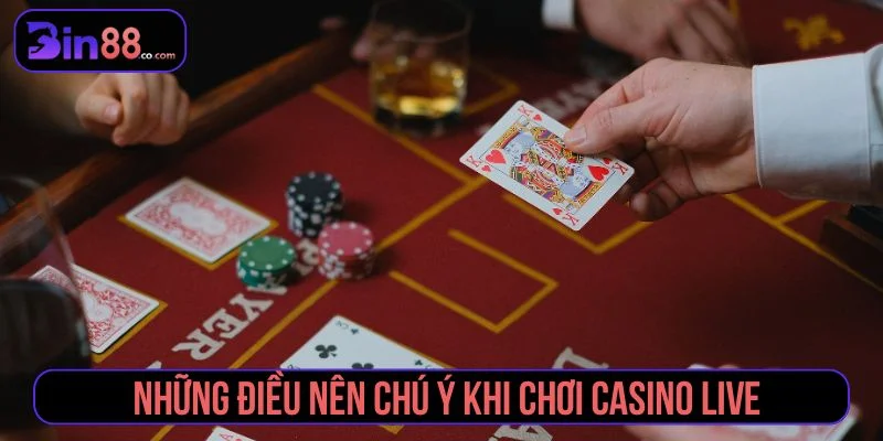 Cần hiểu luật trước khi tham gia casino live dealer
