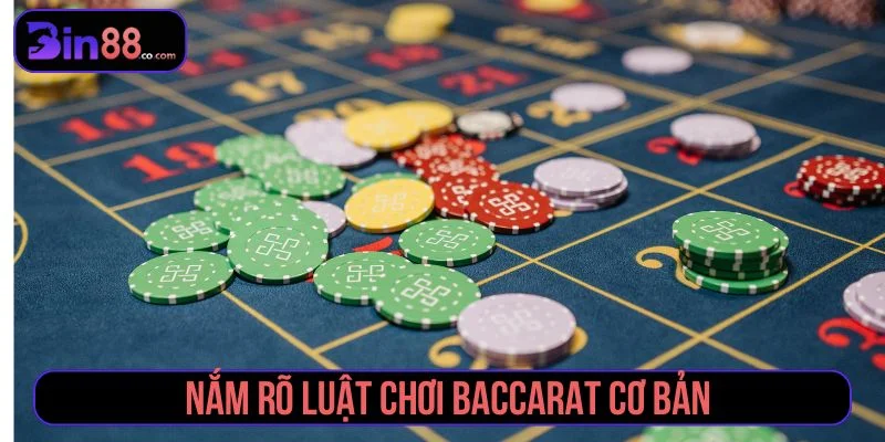 Luật chơi Baccarat online cơ bản