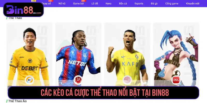 Các kèo cá cược thể thao phổ biến